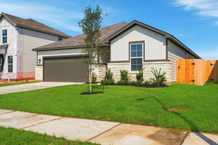 New construction Single-Family house 2623 Siena Ct, Brookshire, TX 77423 plan Travis - image