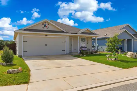 New construction Single-Family house 32026 Shrubland Dr, Bulverde, TX 78163 plan Ramsey - image