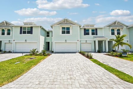 New construction Townhouse house 620 Salisbury Cir, Fort Pierce, FL 34982 plan Sandpiper - image