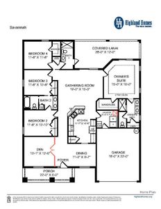 Savannah - Home Layout