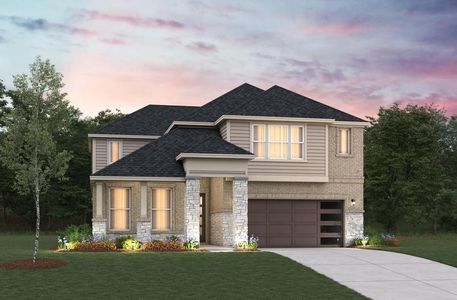 New construction Single-Family house 19314 Belmont Stakes Wy, Tomball, TX 77377 plan Summerfield - image