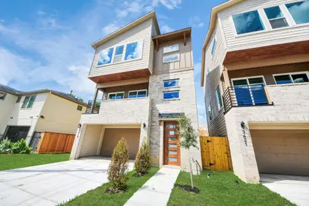 New construction Single-Family house 3419 Arlington St, Houston, TX 77018 - image