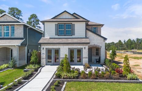 New construction Single-Family house 10901 Flycatcher Drive, Willis, TX 77378 Coolidge- photo 0