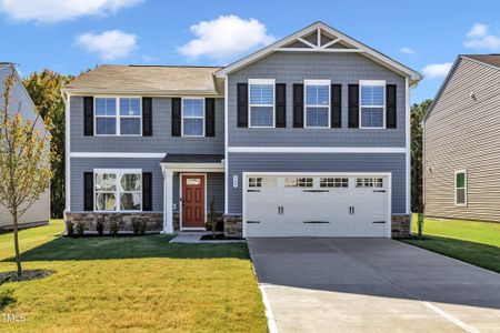 New construction Single-Family house 369 Golden Plum Ln, Zebulon, NC 27597 - photo 0