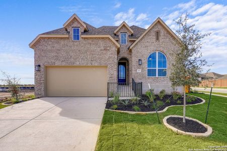 New construction Single-Family house 406 Cleveland Wy, New Braunfels, TX 78130 plan Denton Plan - image