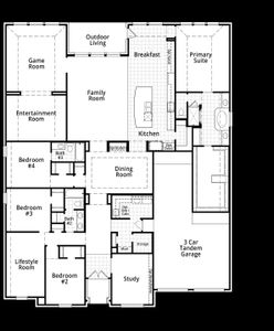 New construction Single-Family house 920 Shooting Star Dr, Prosper, TX 75078 plan 274 - image 3