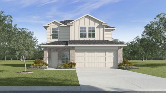 New construction Single-Family house 2838 Whispering Pines Wy, Arlington, TX 76015 Florence- photo 0