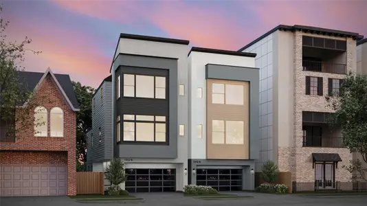 New construction Single-Family house 1312 Castle Ct, Unit A, Houston, TX 77006 - image