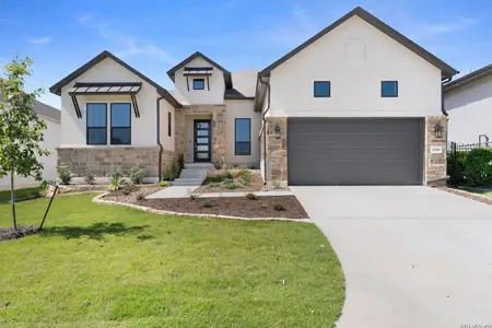 New construction Single-Family house 23347 Grande Vis, San Antonio, TX 78261 plan Leon - image