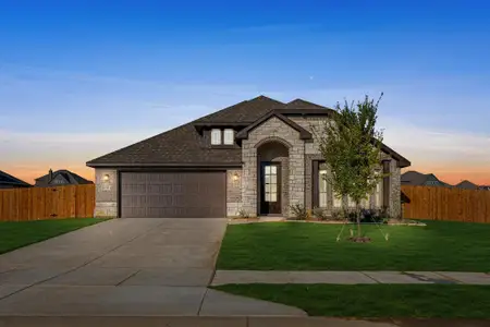 New construction Single-Family house 12725 Barretta Dr, Godley, TX 76044 plan Hawthorne II - image