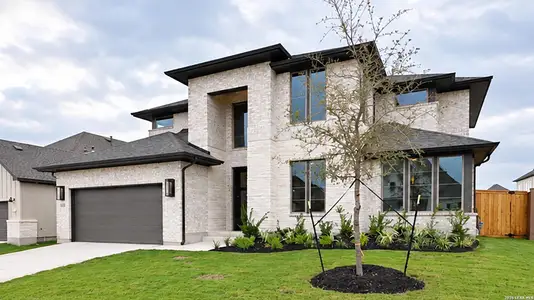 New construction Single-Family house 5758 Satchel Trl, New Braunfels, TX 78130 plan 3399W - image