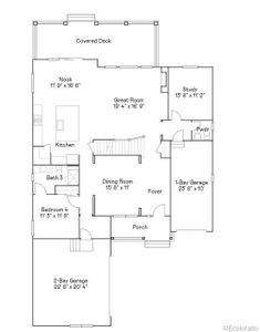 New construction Single-Family house 593 Winterfield Street, Erie, CO 80516 Prescott- photo 0