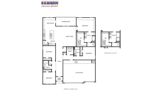 New construction Single-Family house 3912 Waving Willow Wy, Rosenberg, TX 77469 plan FAIRFIELD - image