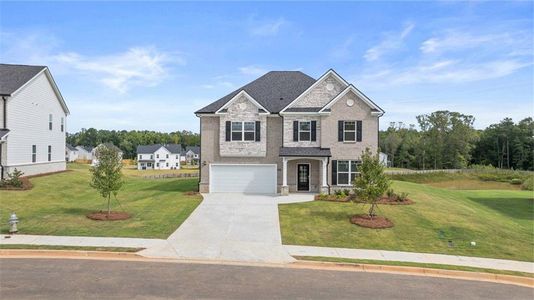 New construction Single-Family house 1008 Blue Juniper Circle, Loganville, GA 30052 HOLBROOK - photo 0