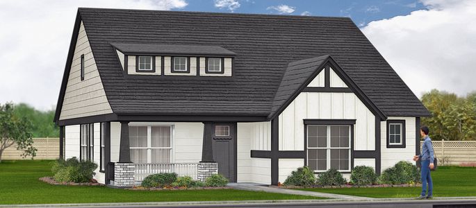 New construction Single-Family house 10863 Eva Mae Blvd, Grand Prairie, TX 76065 plan Julie - image