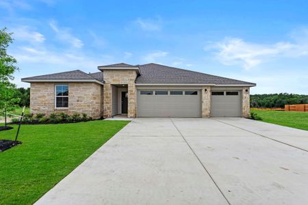 New construction Single-Family house 253 Rivers Edge Dr, Georgetown, TX 78628 plan The Grayson - image