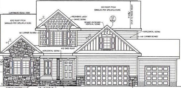 New construction Single-Family house 98 Prency Lane, Middlesex, NC 27557 - photo 0