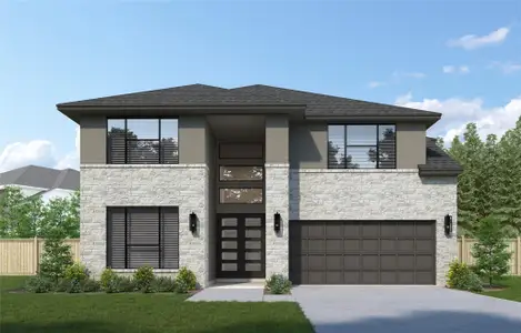 New construction Single-Family house 412 Wagyu Trl, New Caney, TX 77357 - image