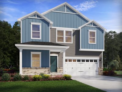 New construction Single-Family house 533 Southland Dr, Zebulon, NC 27597 plan Adams - image