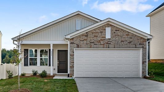 New construction Single-Family house 534 Raspberry Hill Rd, Winston-Salem, NC 27106 plan Brunswick - image