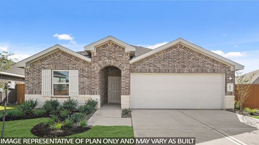 New construction Single-Family house 4016 Shimmer Sol Dr, Brookshire, TX 77423 plan Harris - image