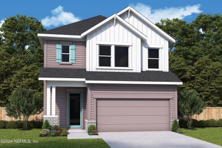 New construction Single-Family house 11353 Catalyst Rd, Jacksonville, FL 32256 Wildcroft- photo 0