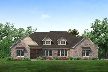 New construction Single-Family house 3519 Lariat Trail, Van Alstyne, TX 75495 Foxglove- photo 0