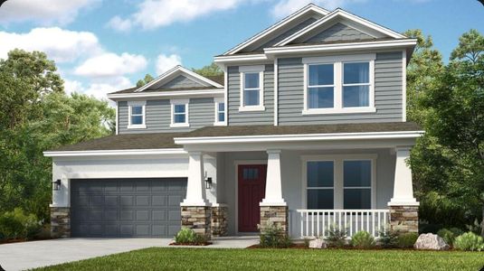 New construction Single-Family house 436 Se Ranch Oak Cir, Port St. Lucie, FL 34984 plan Bermuda - image