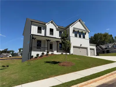 New construction Single-Family house 1078 Hawkins Creek Dr, Jefferson, GA 30549 plan Cambridge - image