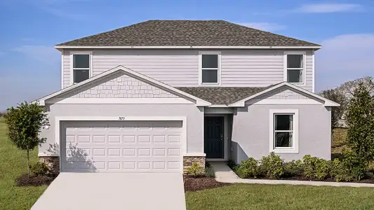 New construction Single-Family house 7677 Gemstone St, Groveland, FL 34736 plan Cottonwood - image