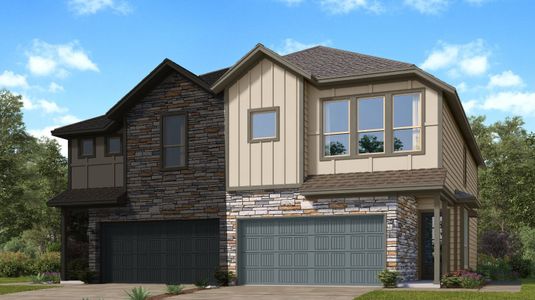 New construction Townhouse house 21107 Medina River Dr, Cypress, TX 77433 null- photo 1 1