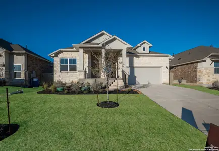 New construction Single-Family house 584 Tobacco Pass, New Braunfels, TX 78132 Cameron- photo 0