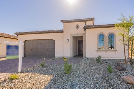 New construction Single-Family house 693 E Veterans Way, Queen Creek, AZ 85140 Chroma Exterior B- photo 0