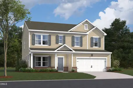 New construction Single-Family house 4409 Munson Wy, Raleigh, NC 27616 plan Charlotte - image