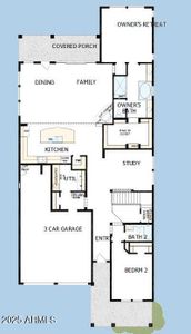 New construction Single-Family house 2018 W Rowel Rd, Phoenix, AZ 85085 plan The Campbell - image