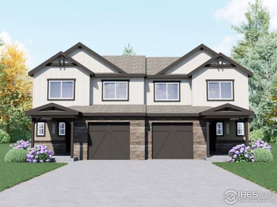 New construction Duplex house 4724 Whistler Dr, Loveland, CO 80538 The Fremont- photo 0