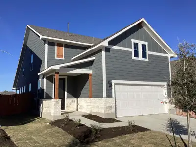 New construction Single-Family house 129 Clover Bnd, Liberty Hill, TX 78642 plan McKinney - image