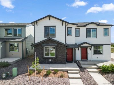 New construction Duplex house 310 Shoveler Wy, Johnstown, CO 80534 plan Acadia - image