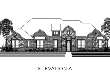 New construction Single-Family house 4510 Matador Ranch Rd, Waxahachie, TX 75165 plan The Everest - image