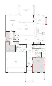 New construction Single-Family house 112 Coastal Prairie Dr, Waller, TX 77484 plan Cypress II RM - image