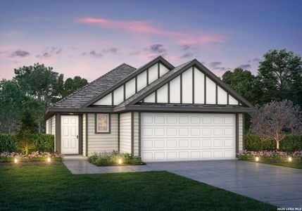 New construction Single-Family house 14907 Fischer Gdn, San Antonio, TX 78253 plan The Aspen - image