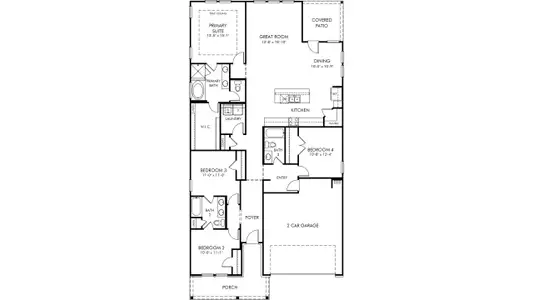 New construction Single-Family house 702 Cargile Ct, Villa Rica, GA 30180 plan Gibson - image