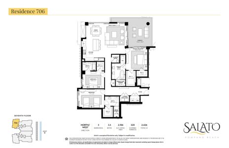 New construction Condo house 305 Briny Ave, Unit 706, Pompano Beach, FL 33062 - image 3