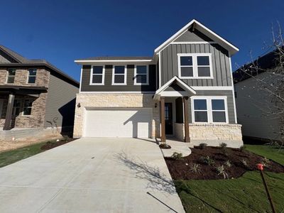 New construction Single-Family house 709 Henry Milton Rd, Georgetown, TX 78626 plan Blake - image