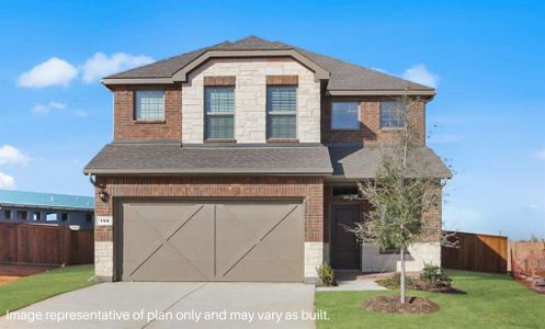 New construction Single-Family house 248 Jewelberry St, Unit (40), Little Elm, TX 75068 RYLEIGH- photo 0 0