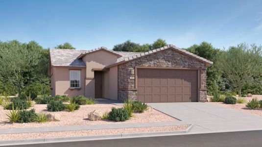 New construction Single-Family house 10493 W Beaman Ln, Marana, AZ 85653 plan Bisbee - image