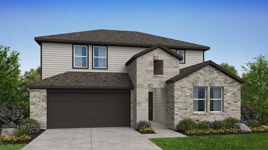 New construction Single-Family house 6824 Rounded Pebble Ln, Buda, TX 78610 Sparrow- photo 0 0