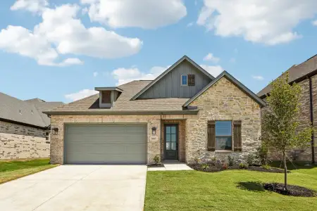 New construction Single-Family house 1037 Clayton St, Aubrey, TX 76227 plan Laney - image