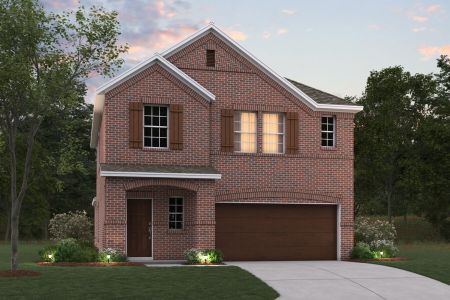 New construction Single-Family house 482 Tender Smt, Lavon, TX 75166 plan Dogwood II - 30' Smart Series - image