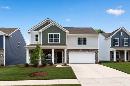 New construction Single-Family house 1631 Cottage Creek Dr, Bessemer City, NC 28016 plan Bishop - image